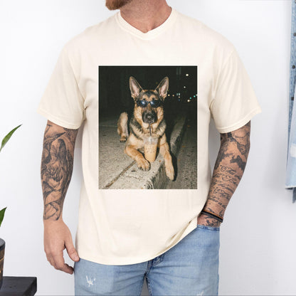 Shepherd Drinking Iced Coffee Shirt