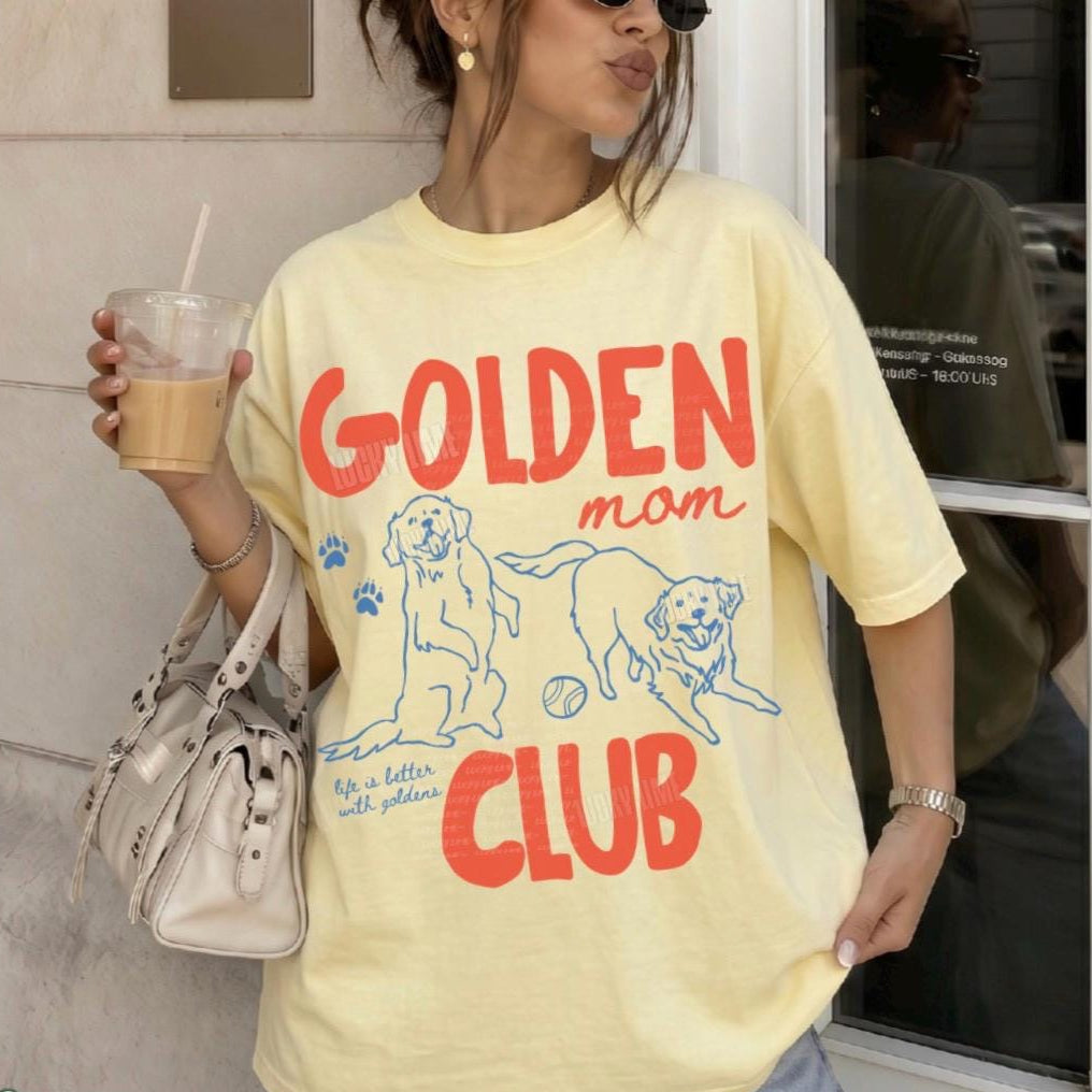 Golden Mom Club Shirt