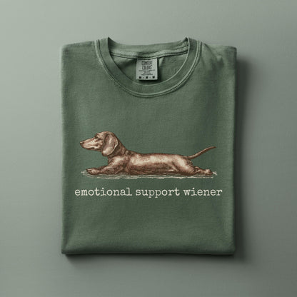 Emotional Support Wiener Tee