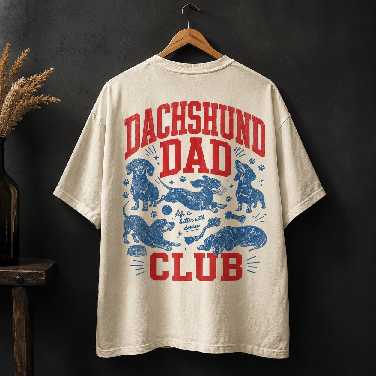 Dachshund Dad Shirt V2