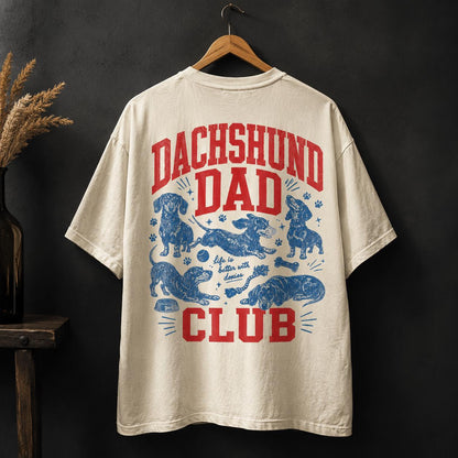 Dachshund Dad Shirt V2
