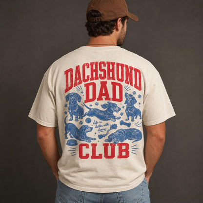 Dachshund Dad Shirt V2