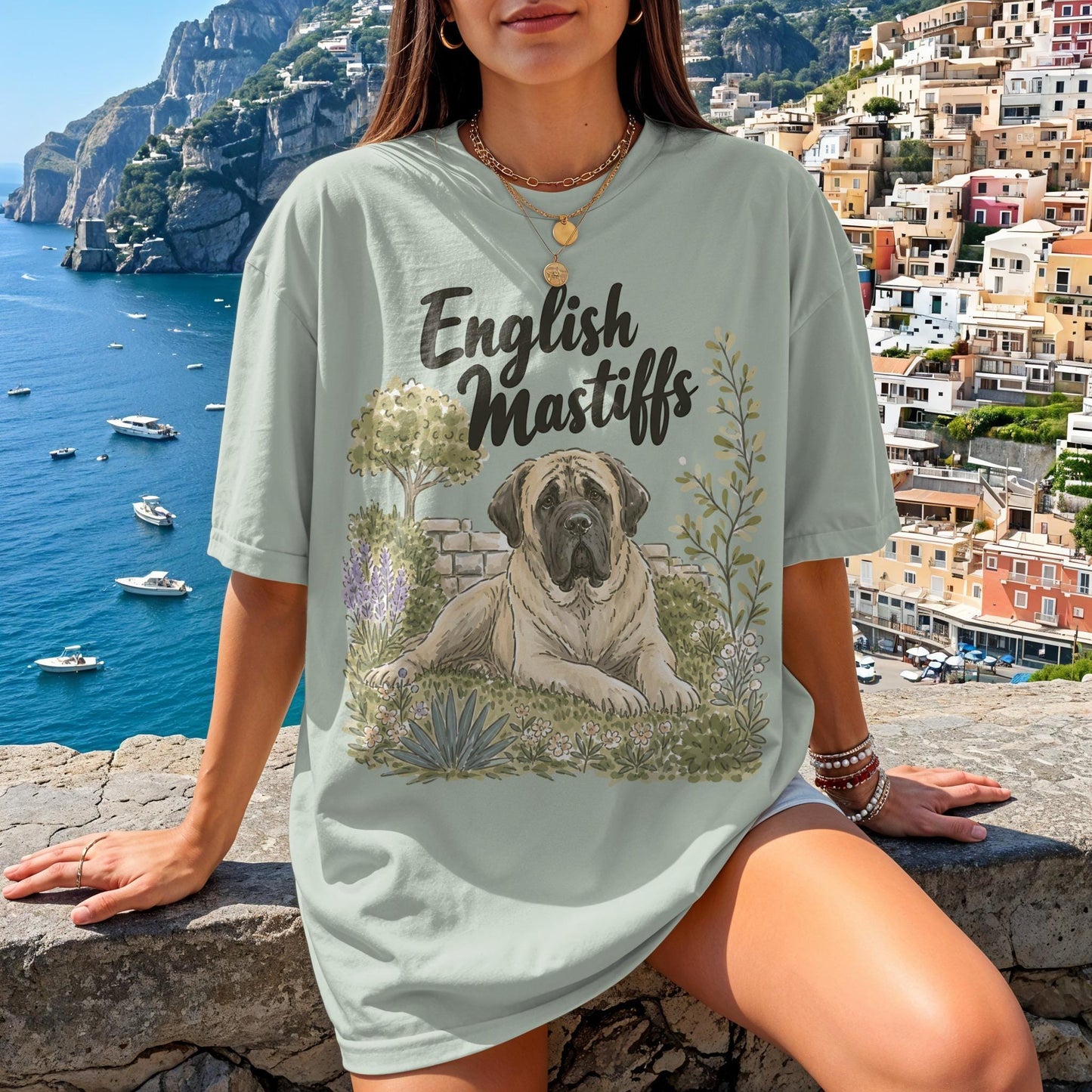 English Mastiff Dog Lover T-Shirt