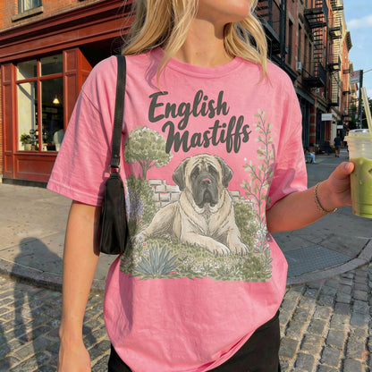 English Mastiff Dog Lover T-Shirt