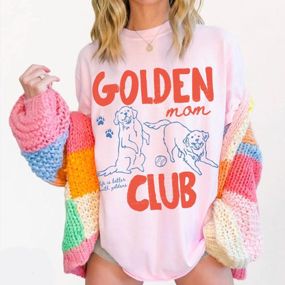 Golden Mom Club Shirt