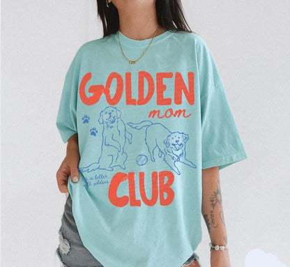 Golden Mom Club Shirt