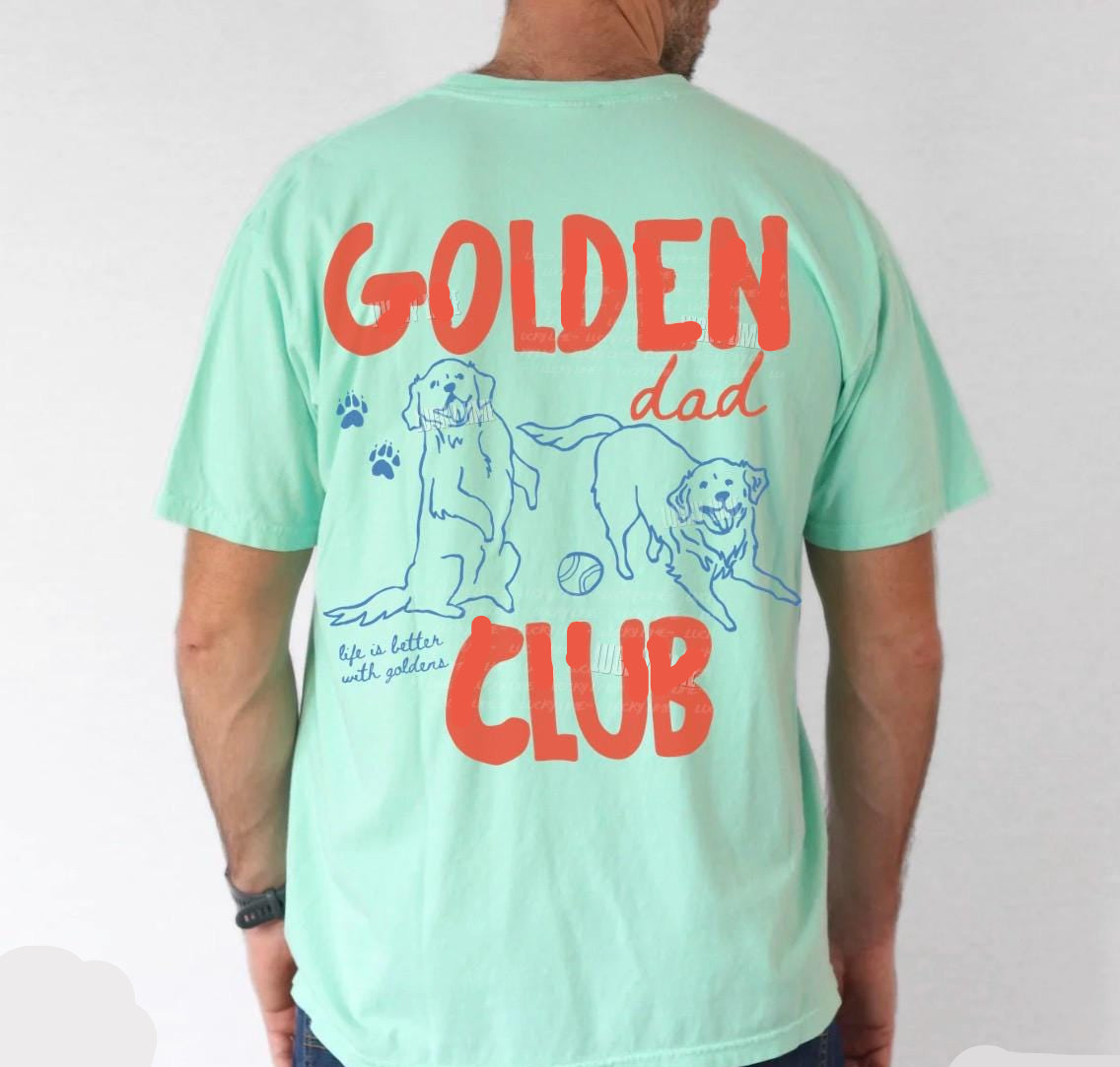 Golden Dad Club Shirt