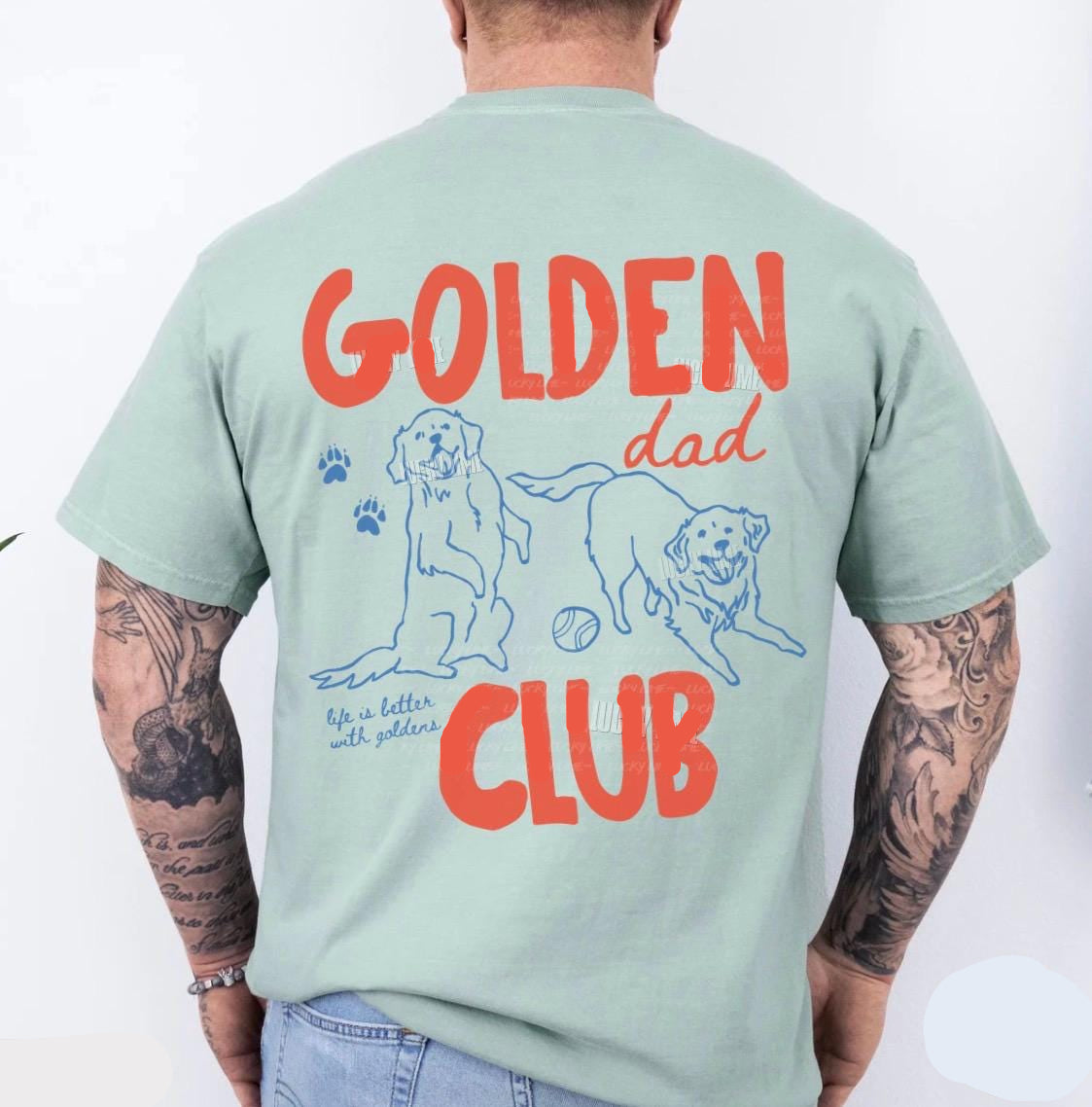 Golden Dad Club Shirt