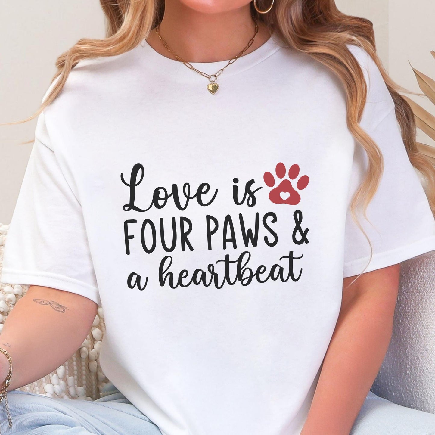 Love Is Four Paws Tee