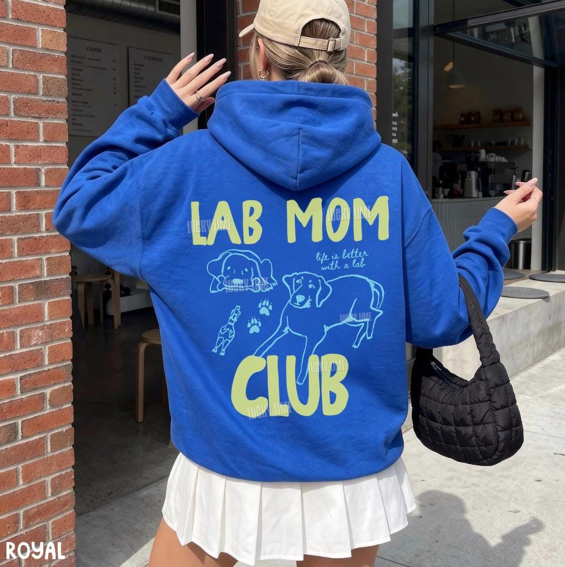 Lab Mom Club Hoodie