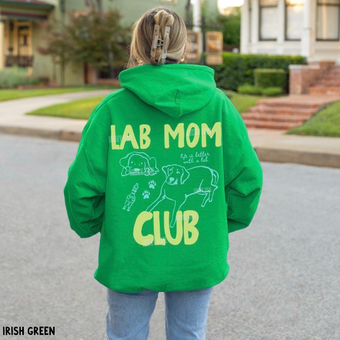Lab Mom Club Hoodie