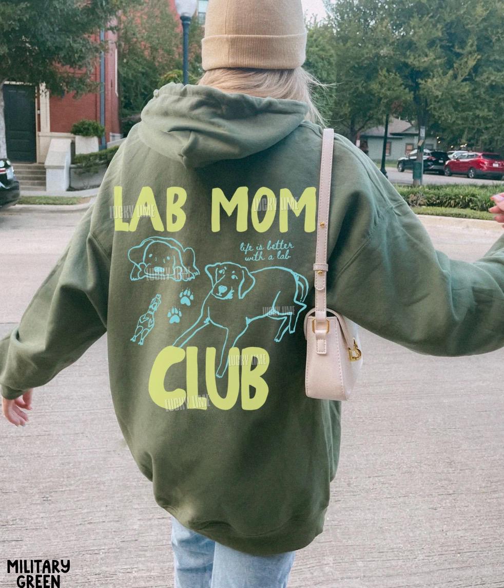 Lab Mom Club Hoodie