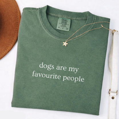 Dogs Are My Favourite People Shirt V2