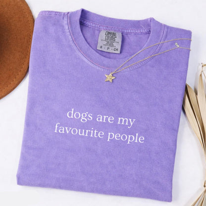Dogs Are My Favourite People Shirt V2