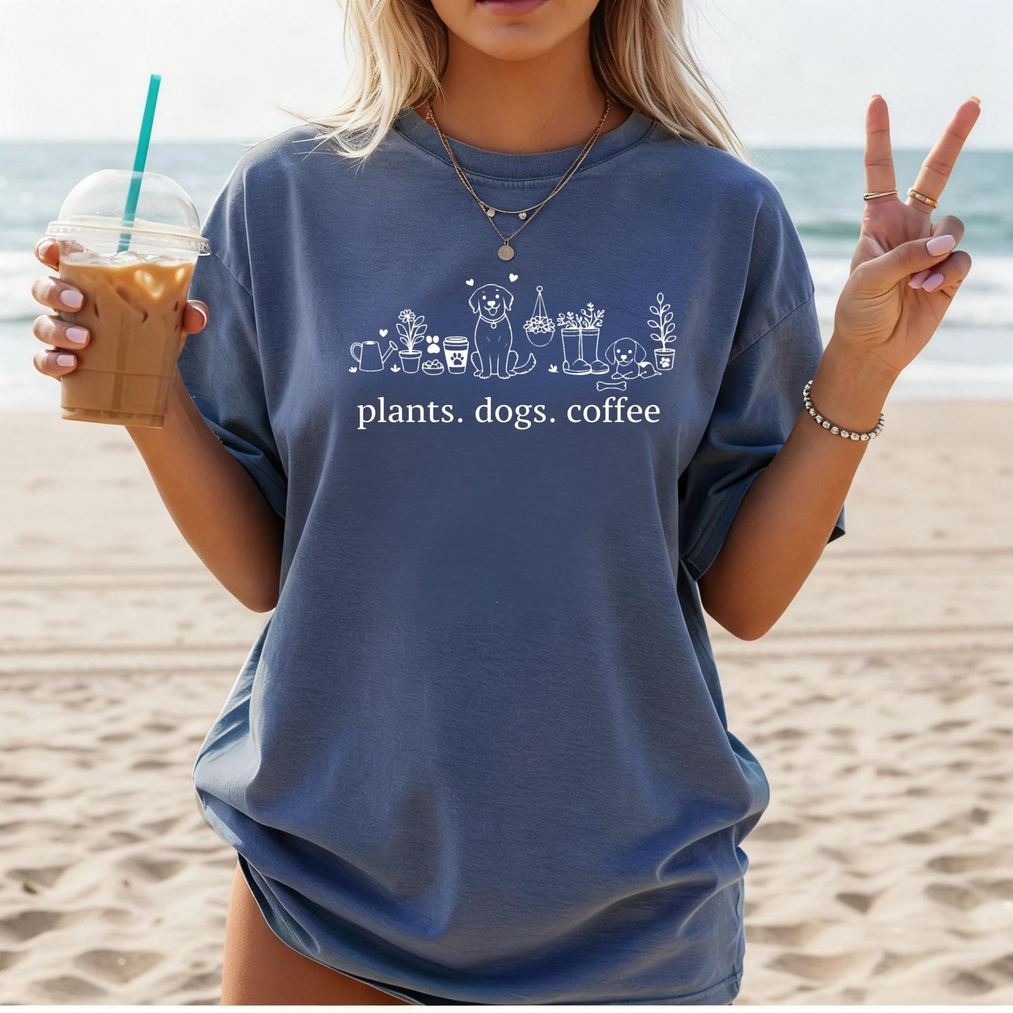 Plant And Dog Lover T-Shirt