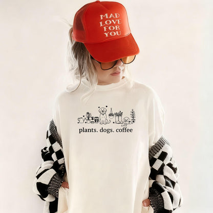 Plant And Dog Lover T-Shirt