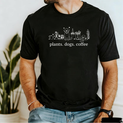 Plant And Dog Lover T-Shirt V2
