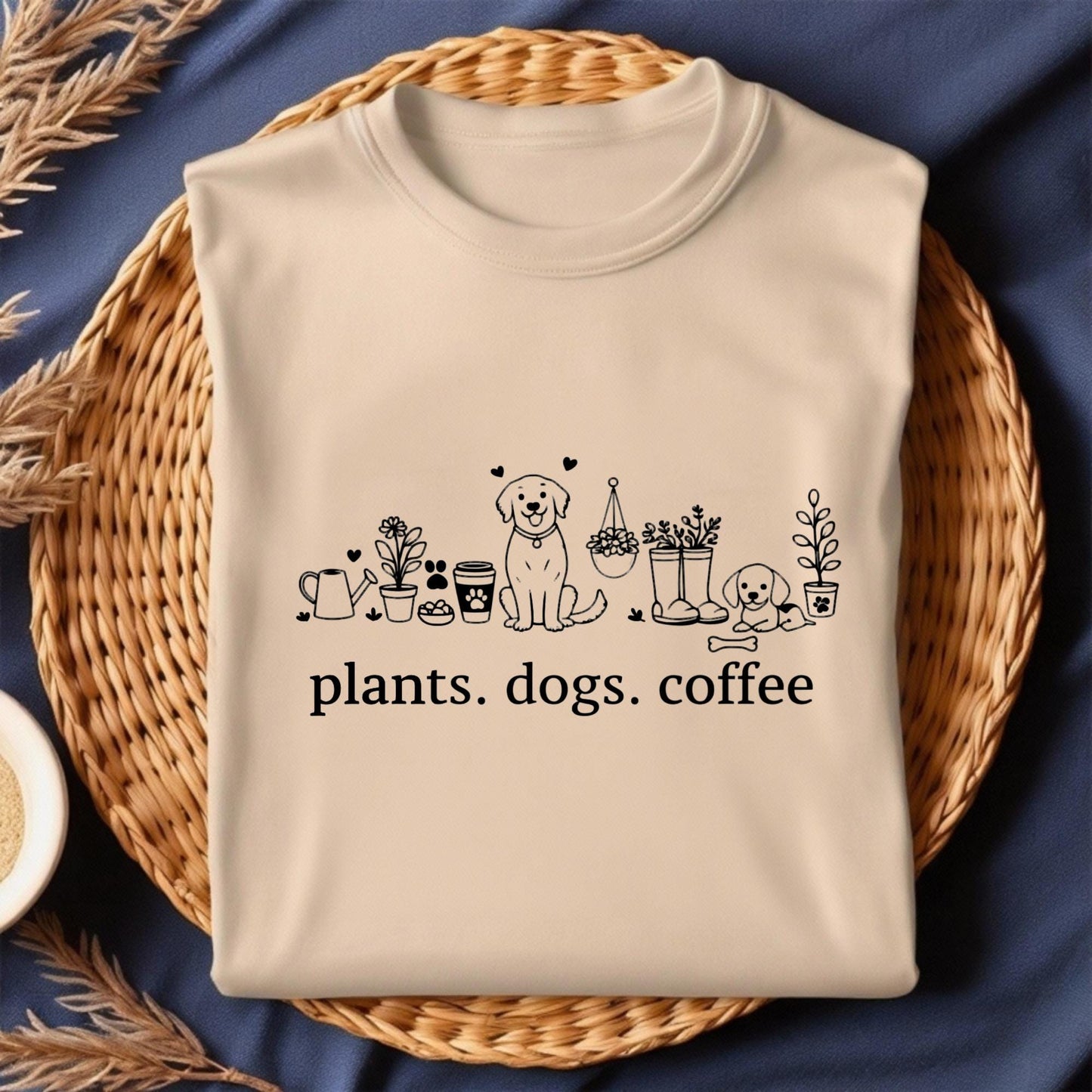 Plant And Dog Lover T-Shirt V2