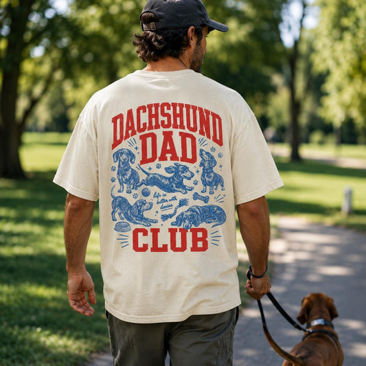 Dachshund Dad Shirt V2