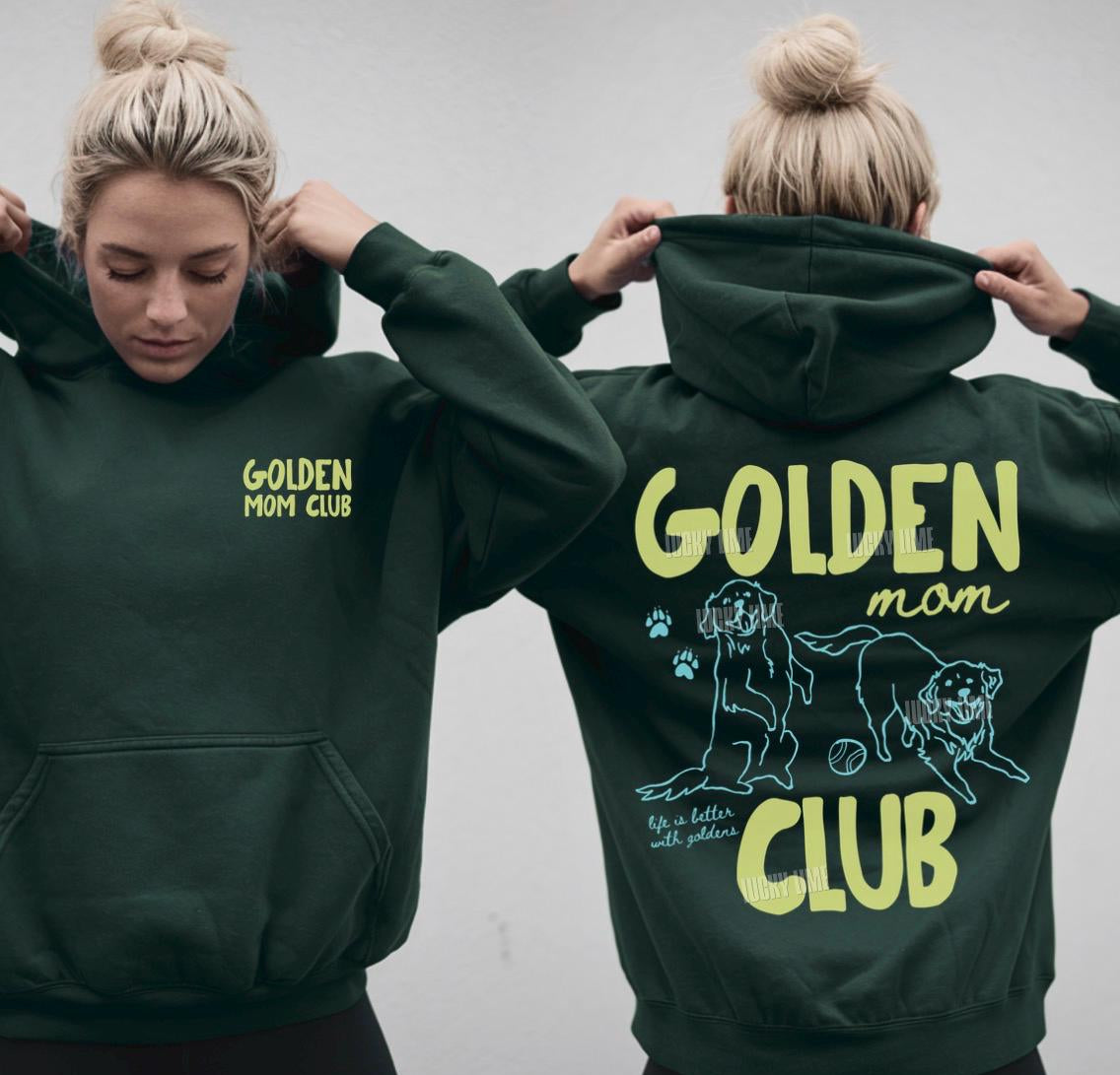 Golden Mom Club Hoodie V4