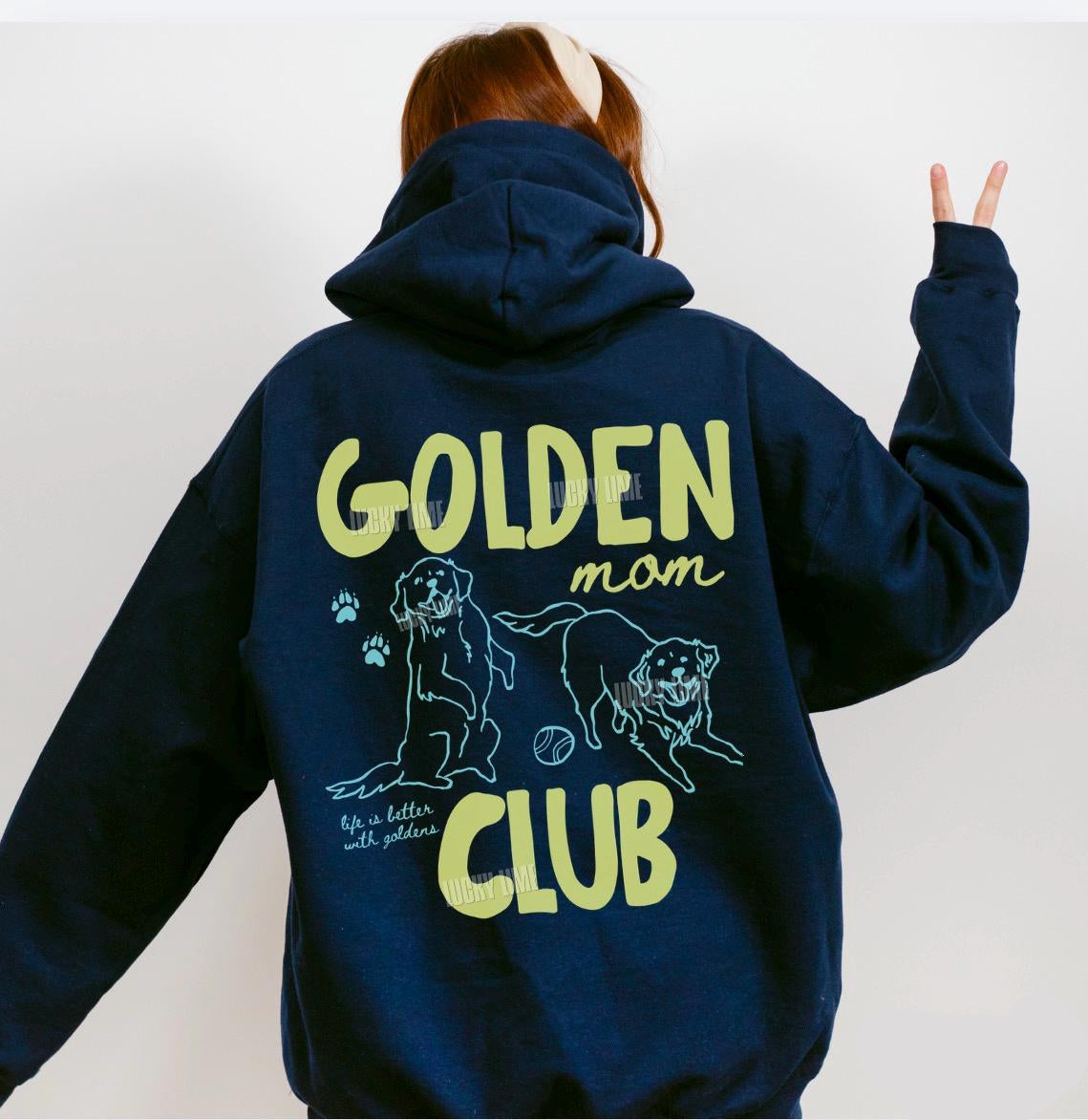 Golden Mom Club Hoodie V4
