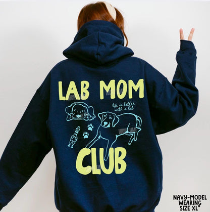 Lab Mom Club Hoodie