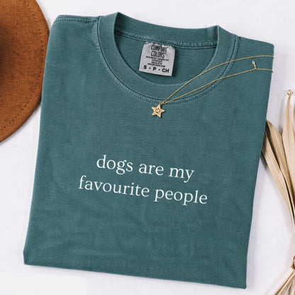 Dogs Are My Favourite People Shirt V2