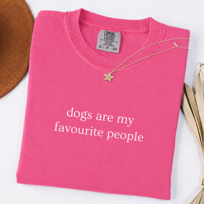 Dogs Are My Favourite People Shirt V2