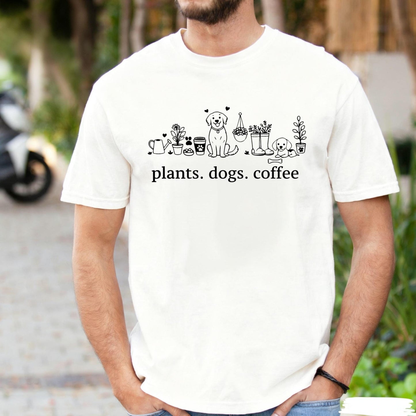 Plant And Dog Lover T-Shirt V2