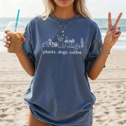 Plant And Dog Lover T-Shirt V2