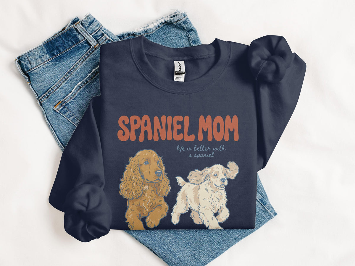 Spaniel Mom Club Sweater