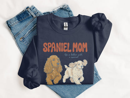 Spaniel Mom Club Sweater