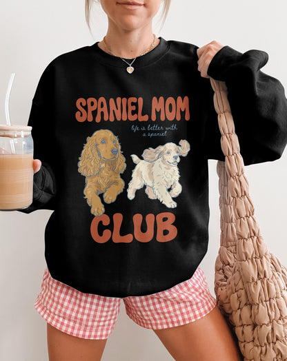 Spaniel Mom Club Sweater