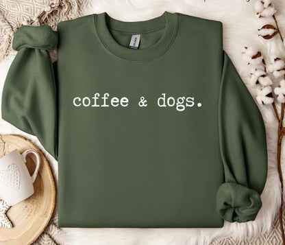 Coffee & Dogs Sweatshirt V7