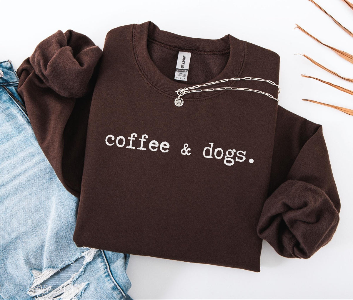 Coffee & Dogs Sweatshirt V7