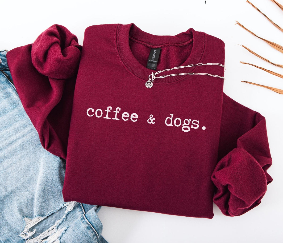 Coffee & Dogs Sweatshirt V7