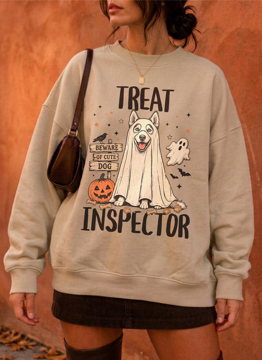 Halloween Husky Sweatshirt