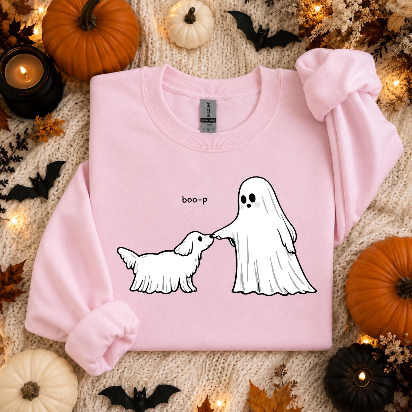 Cute Ghost Dog Sweatshirt