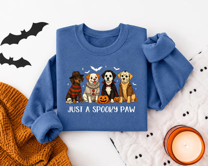 Just a Spooky Paw Sweatshirt
