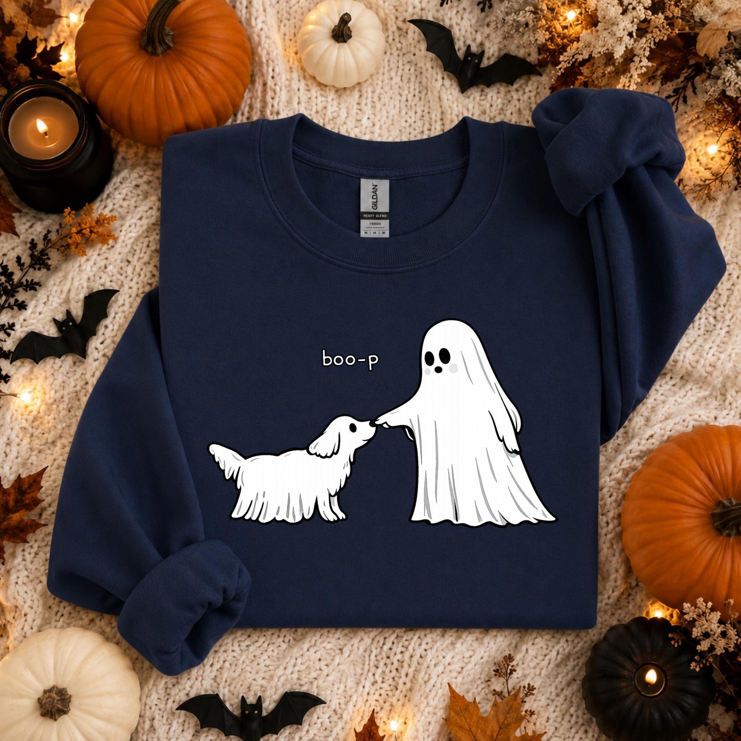 Cute Ghost Dog Sweatshirt