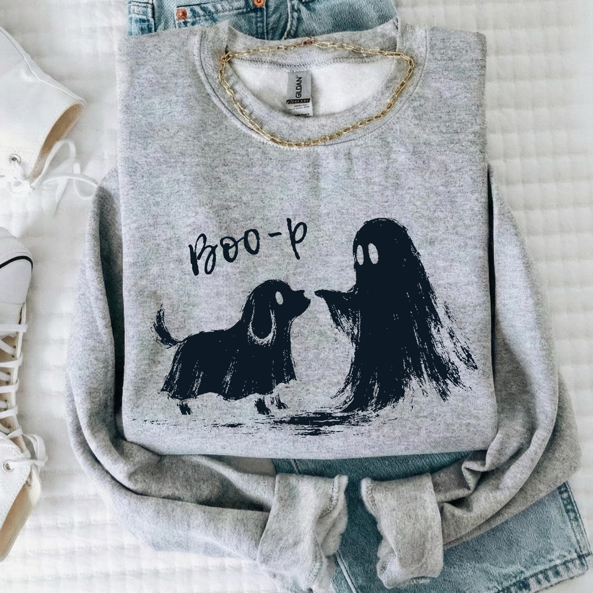 Boo-P Ghost Dog Sweatshirt