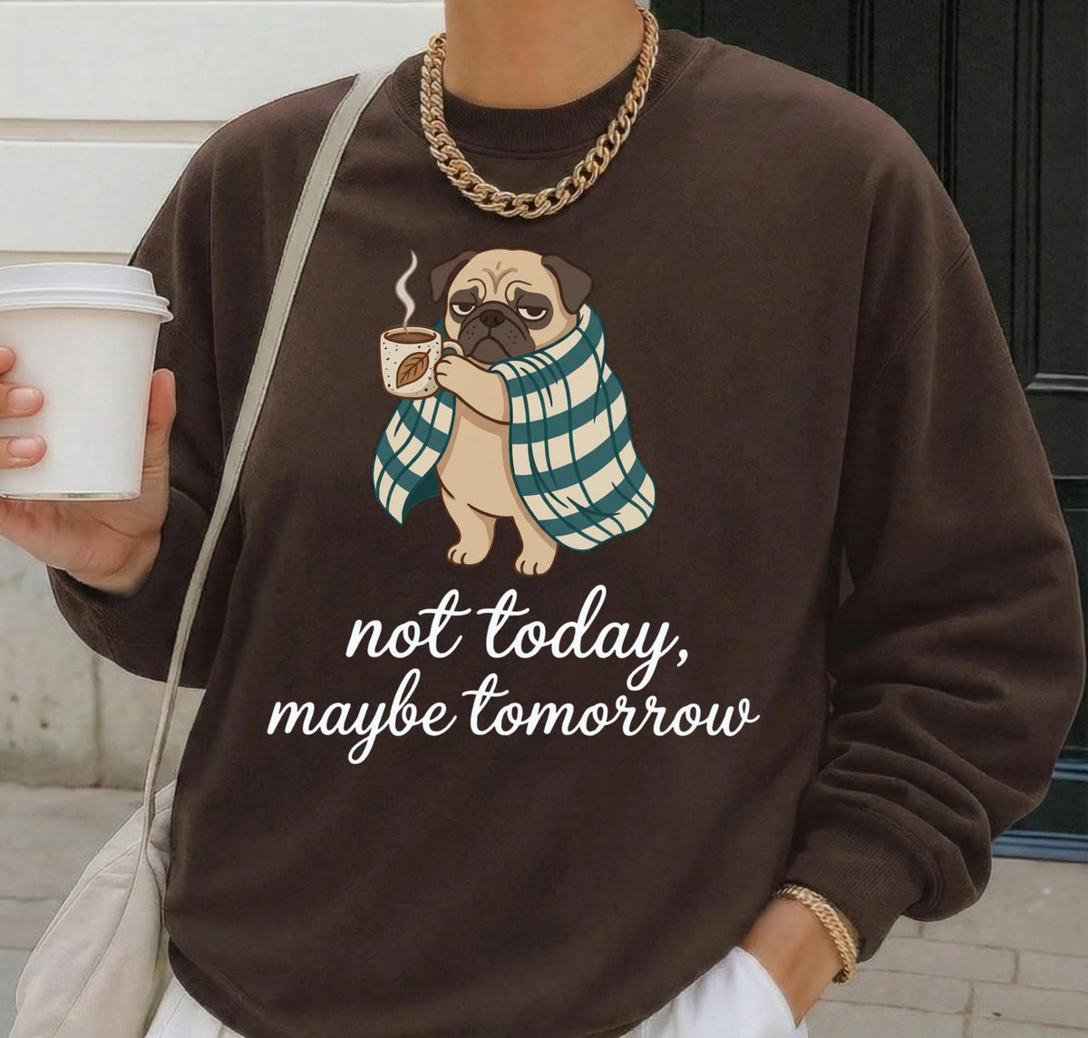 Not Today Dog Sweater