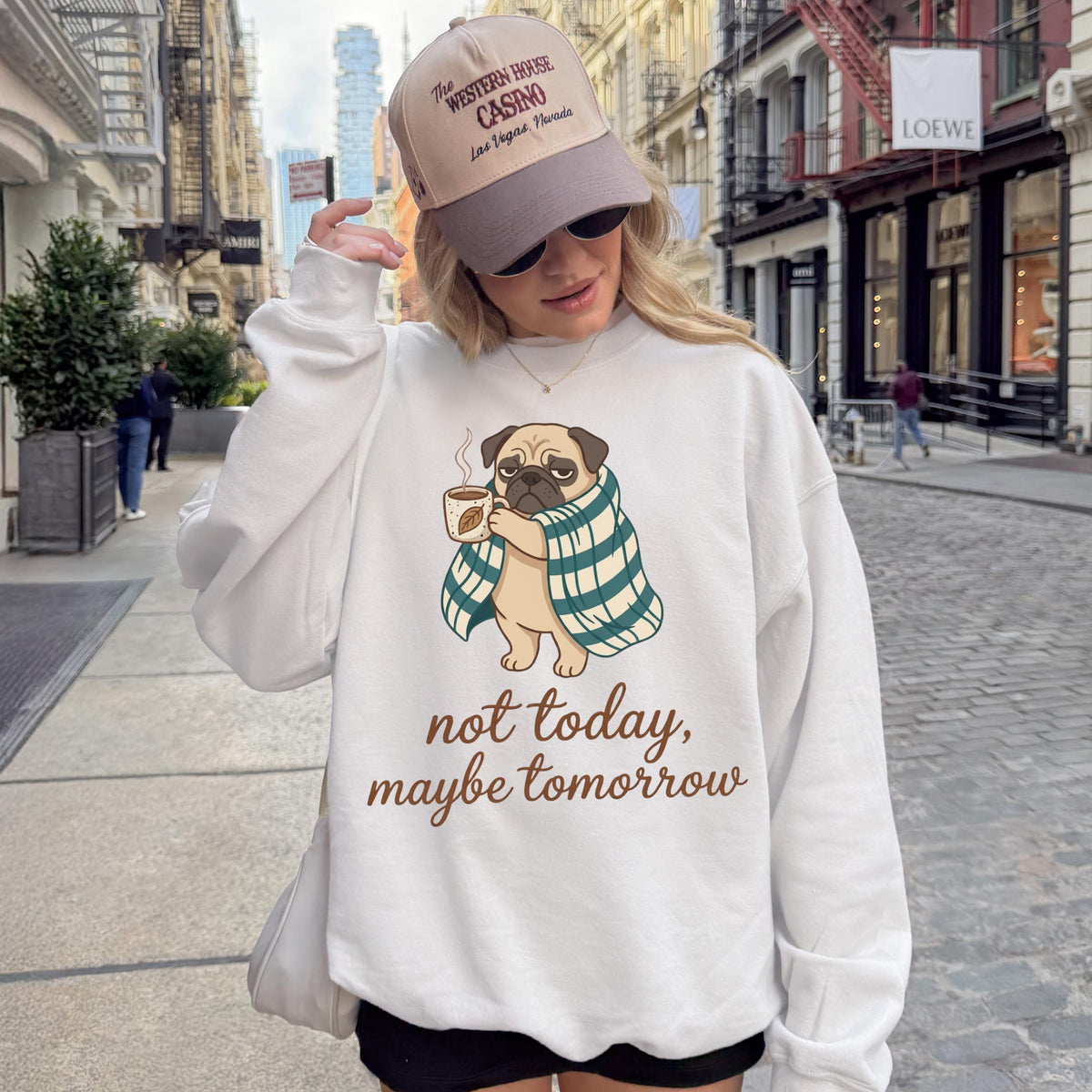 Not Today Dog Sweater