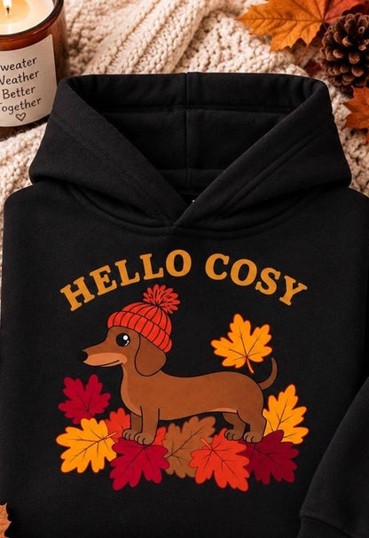 Cozy Dachshund Hoodie