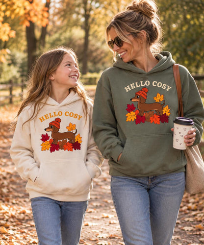 Cozy Dachshund Hoodie