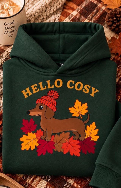 Cozy Dachshund Hoodie