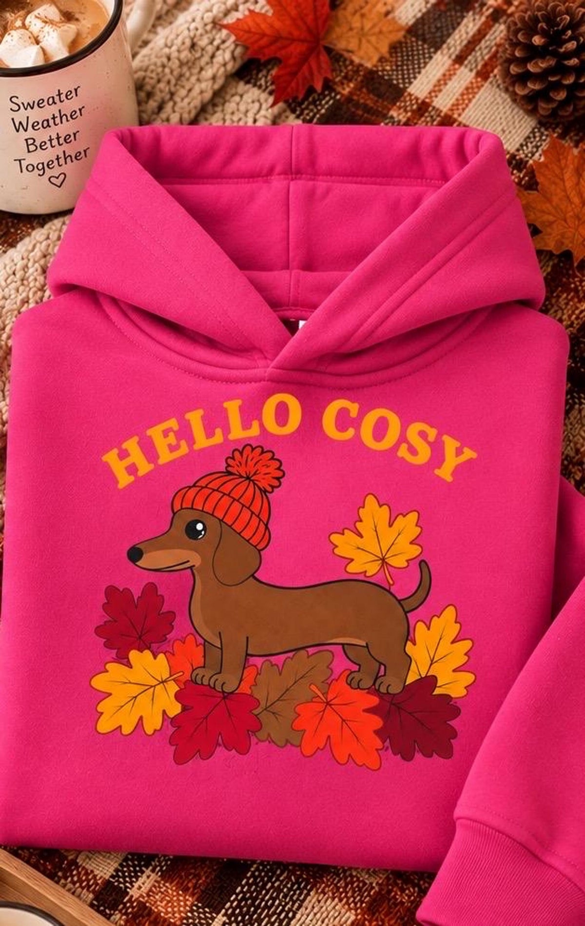 Cozy Dachshund Hoodie