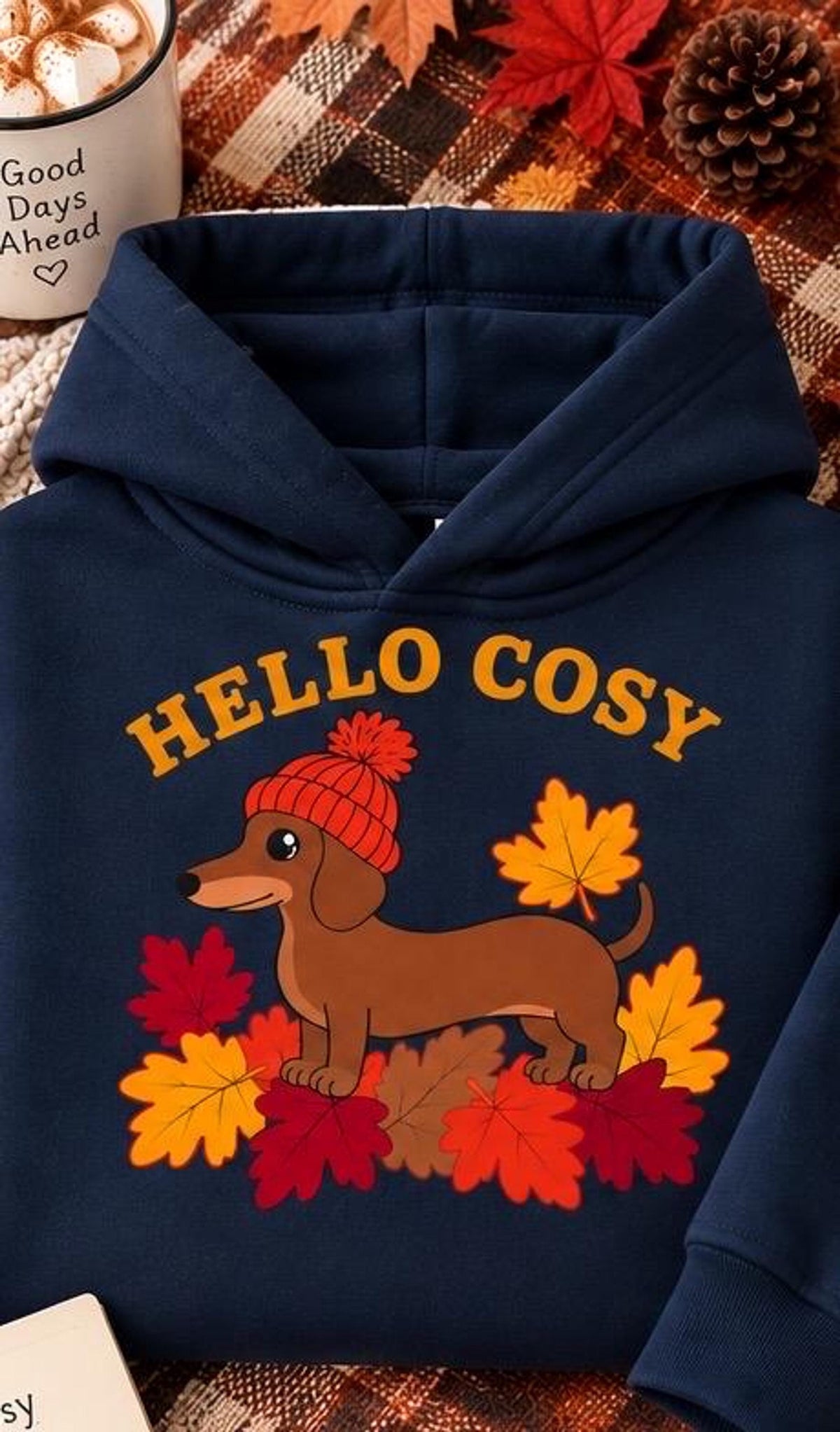 Cozy Dachshund Hoodie