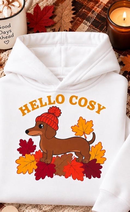Cozy Dachshund Hoodie