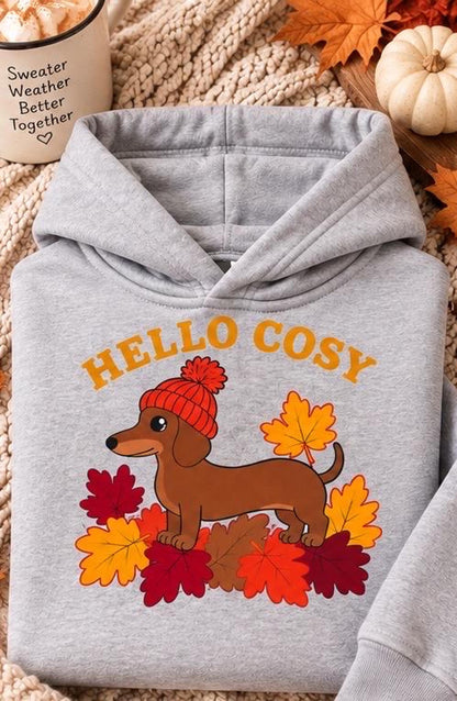 Cozy Dachshund Hoodie